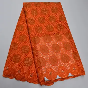 New Arrival Orange 100% Cotton African Dry Lace Fabric Nigerian Lace Fabric 2020 High Quality Swiss Voile In Switzerland PSA25-1
New Arrival Orange 100% Cotton African Dry Lace Fabric Nigerian Lace Fabric 2020 High Quality Swiss Voile In Switzerland PSA25-1