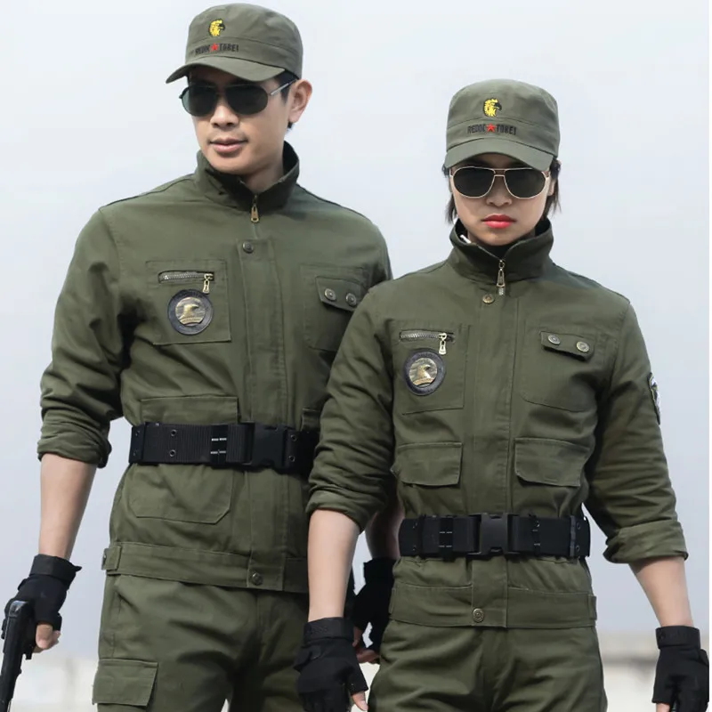 Men Tactical Uniforms Military Clothing Camouflage Cotton Jacket Pants Set Pilot Air Force Men CS Clothing Male Airborne Costume
Men Tactical Uniforms Military Clothing Camouflage Cotton Jacket Pants Set Pilot Air Force Men CS Clothing Male Airborne Costume