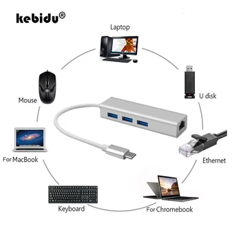 USB 3.0 HUB Type C to Gigabit Ethernet Network Card Adapter for MacBook Pro 1000Mbps RJ45 USB-C 3 Ports USB3.0 HUB Splitter
USB 3.0 HUB Type C to Gigabit Ethernet Network Card Adapter for MacBook Pro 1000Mbps RJ45 USB-C 3 Ports USB3.0 HUB Splitter
