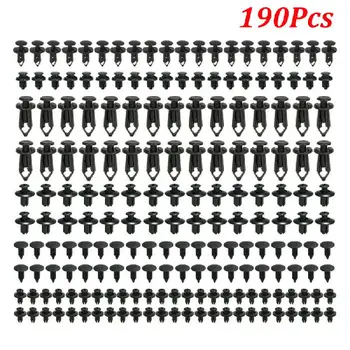 190Pcs 6 Sizes Universal Auto Fastener Rivet Car Push Pin Trim Clips For Cars For Ford Focus 2 Ford Mondeo Mk4 Bmw e46 vw t5
190Pcs 6 Sizes Universal Auto Fastener Rivet Car Push Pin Trim Clips For Cars For Ford Focus 2 Ford Mondeo Mk4 Bmw e46 vw t5