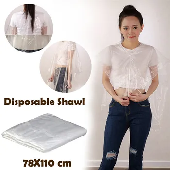 200Pcs Disposable Hairdressing Capes Waterproof Cloth Gown Barber Cape Hair Cutting Apron Transparent Hairdressing Cloth 
200Pcs Disposable Hairdressing Capes Waterproof Cloth Gown Barber Cape Hair Cutting Apron Transparent Hairdressing Cloth