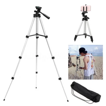 

Aluminum Professional Telescopic Camera Tripod Stand Holder For Digital Camera Camcorder Tripod for iphone Smart Phone