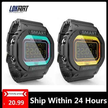 New LOKMAT Bluetooth Smart watch men Sport pedometer Waterproof Call Reminder clock digital SmartWatch For ios Android Phone
New LOKMAT Bluetooth Smart watch men Sport pedometer Waterproof Call Reminder clock digital SmartWatch For ios Android Phone