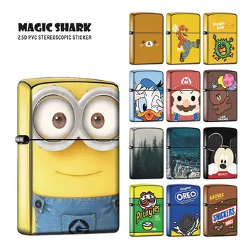 Magic Shark 2.5D Stereo Mickey Mario Bear Minions Cartoon Diamonds Buble Sticker Film Case for Zippo
Magic Shark 2.5D Stereo Mickey Mario Bear Minions Cartoon Diamonds Buble Sticker Film Case for Zippo