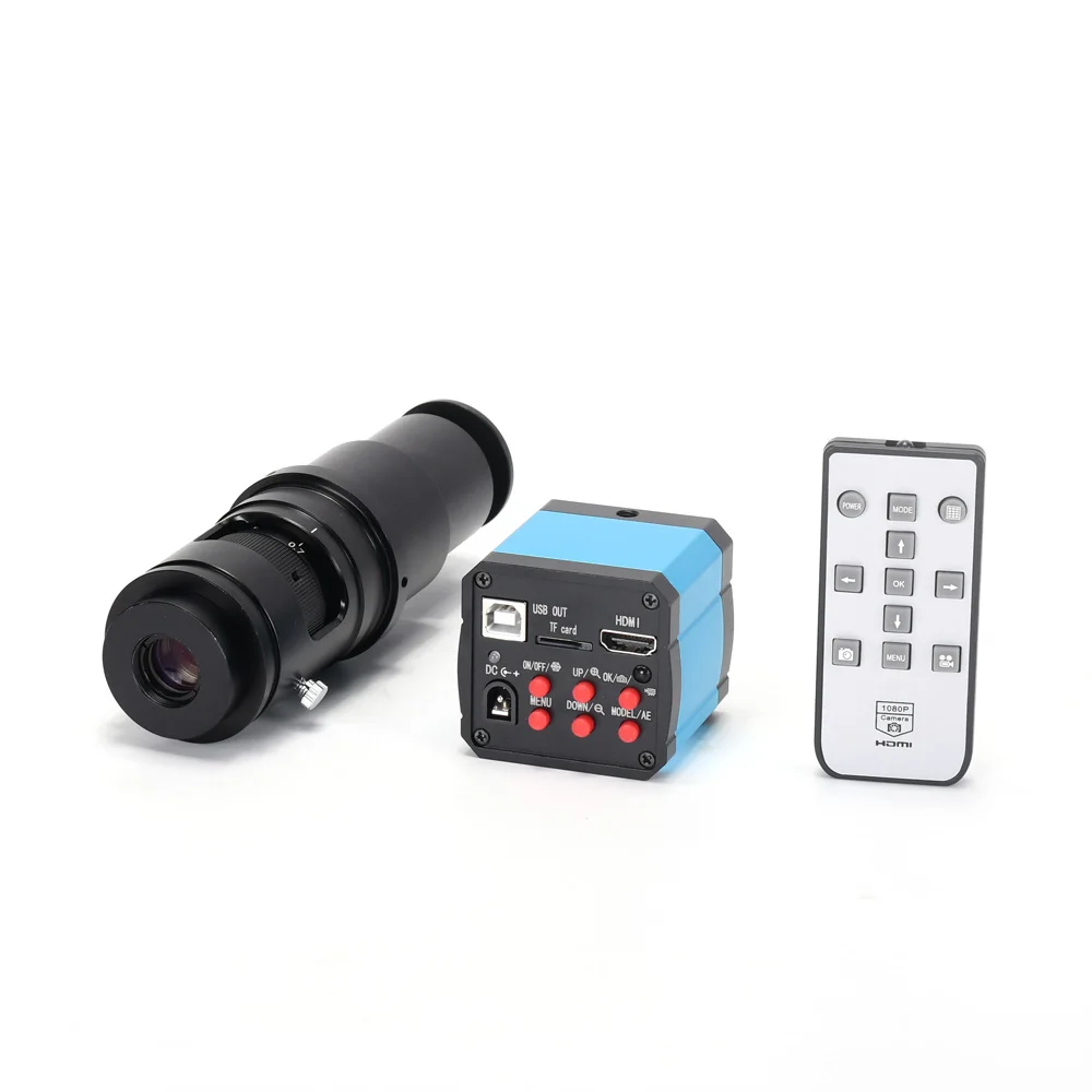 14MP Microscope Camera HDMI 1080P HD USB Industrial Video Digital Microscope 400X Zoom Lens Microscope Kit for Phone PCB Repair
14MP Microscope Camera HDMI 1080P HD USB Industrial Video Digital Microscope 400X Zoom Lens Microscope Kit for Phone PCB Repair