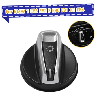 Head Control Konb Button Light Lamp Switch Car Chrome AUTO Head Light Switch Rotation Button For BMW 1 E88 E82 3 E90 E91 X1 E84
Head Control Konb Button Light Lamp Switch Car Chrome AUTO Head Light Switch Rotation Button For BMW 1 E88 E82 3 E90 E91 X1 E84