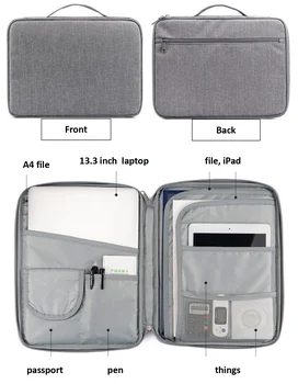 upgrade potable office storage bag robust durable Oxford fabric Waterproof File Organizer Credit Card Holder for Business Travel 
upgrade potable office storage bag robust durable Oxford fabric Waterproof File Organizer Credit Card Holder for Business Travel