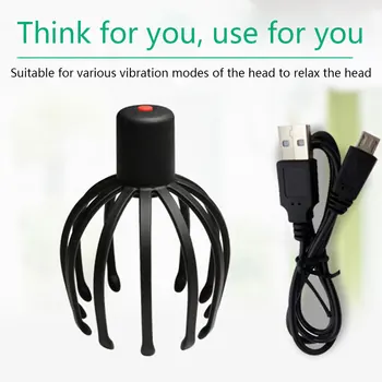 Head Scratcher Relaxation Device Neck Stress Blood Circulation Practical Octopus Shape Scalp Massager Physician Safe Health Care
Head Scratcher Relaxation Device Neck Stress Blood Circulation Practical Octopus Shape Scalp Massager Physician Safe Health Care