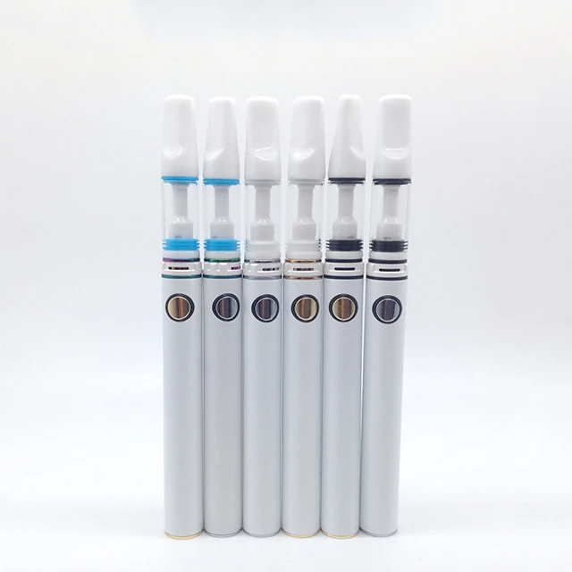 Electronic Cigarette CBD Starter Kit A-touch ATFC Vape Pen 1.0ml built in 700mAh Battery Ceramic Coil Adjustment Airflow
Electronic Cigarette CBD Starter Kit A-touch ATFC Vape Pen 1.0ml built in 700mAh Battery Ceramic Coil Adjustment Airflow