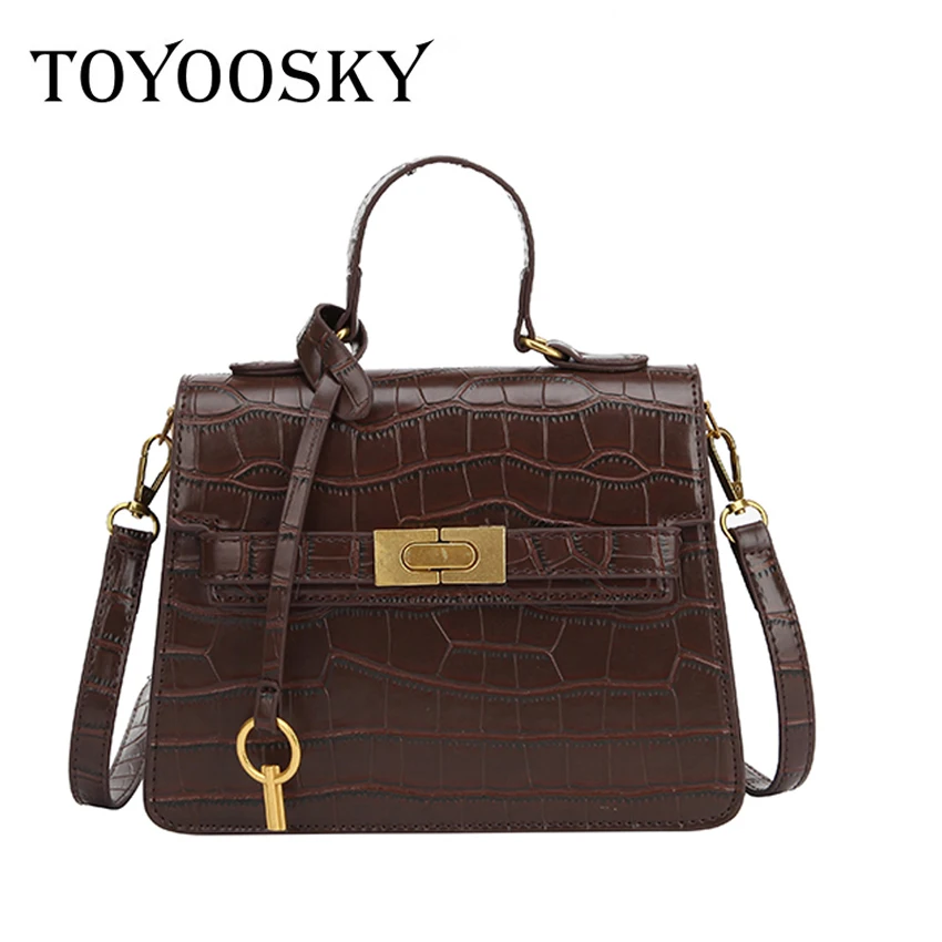 TOYOOSKY Women Stone Pattern Crossbody Bags For Ladies Small Leather Handbags New Designer High quality Shoulder Messenger Bags
TOYOOSKY Women Stone Pattern Crossbody Bags For Ladies Small Leather Handbags New Designer High quality Shoulder Messenger Bags