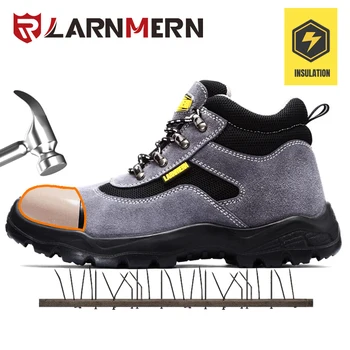 LARNMERN Men's Work Shoes Steel Toe Insulated Safety Shoes Breathable Anti-smashing Non-slip Construction Protective Boots 
LARNMERN Men's Work Shoes Steel Toe Insulated Safety Shoes Breathable Anti-smashing Non-slip Construction Protective Boots