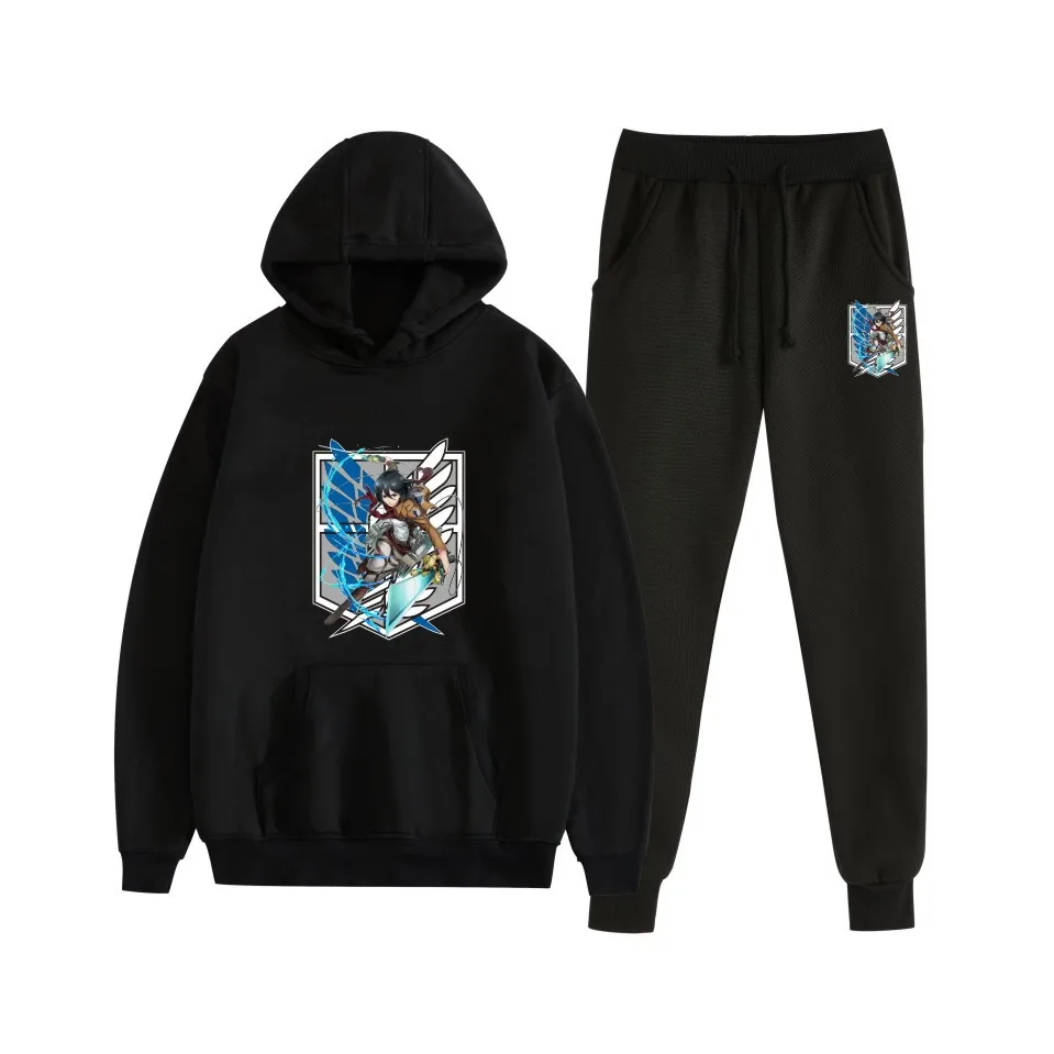 Anime Attack on Titan Investigation Legion Freedom Wings Anime Cosplay Sweatshirt Pants Set
Anime Attack on Titan Investigation Legion Freedom Wings Anime Cosplay Sweatshirt Pants Set