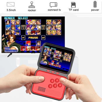 16 Bit 3.5 inch Pocket Retro Portable Handheld Game Players Family AV TV Output Built-in 900 Classic Games Video Game Console
16 Bit 3.5 inch Pocket Retro Portable Handheld Game Players Family AV TV Output Built-in 900 Classic Games Video Game Console