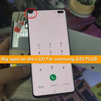 Big Dead pixel LCD For Samsung Galaxy S10 Plus SM-G975F LCD Touch Screen Digitizer Assembly For samsung S10 Plus LCD With Frame
Big Dead pixel LCD For Samsung Galaxy S10 Plus SM-G975F LCD Touch Screen Digitizer Assembly For samsung S10 Plus LCD With Frame