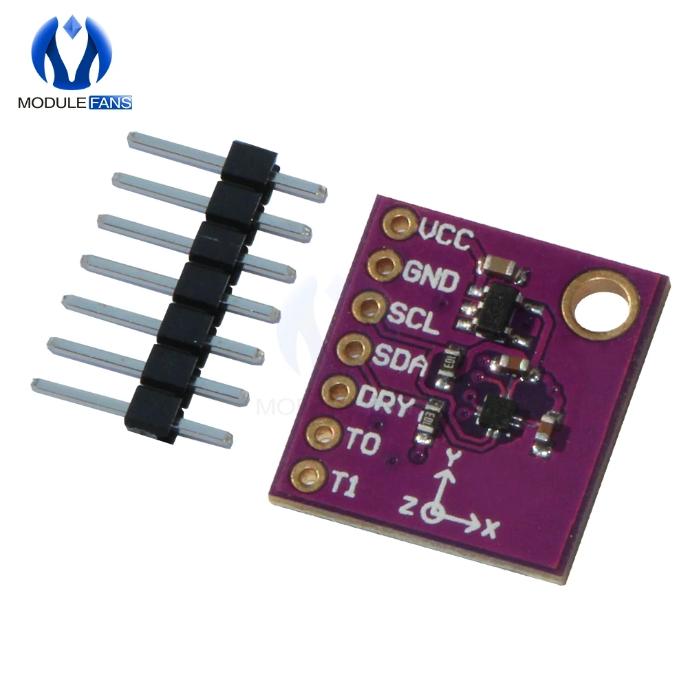 Магнитный компас HMC5883L, магнитный датчик, Модульная плата Micro Tesla  LSB для Arduino, 3-осевой, трехосевой, 3,3 В, 5 В | AliExpress