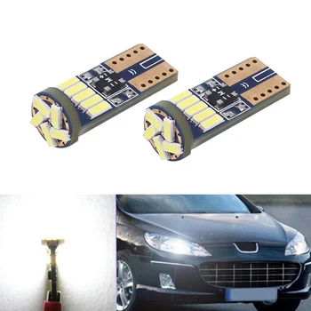 BOAOSI 2x T10 W5W 4014SMD LED Parking Lights Sidelight No Error For Peugeot 307 206 301 207 2008 508 3008 406 507 208
BOAOSI 2x T10 W5W 4014SMD LED Parking Lights Sidelight No Error For Peugeot 307 206 301 207 2008 508 3008 406 507 208