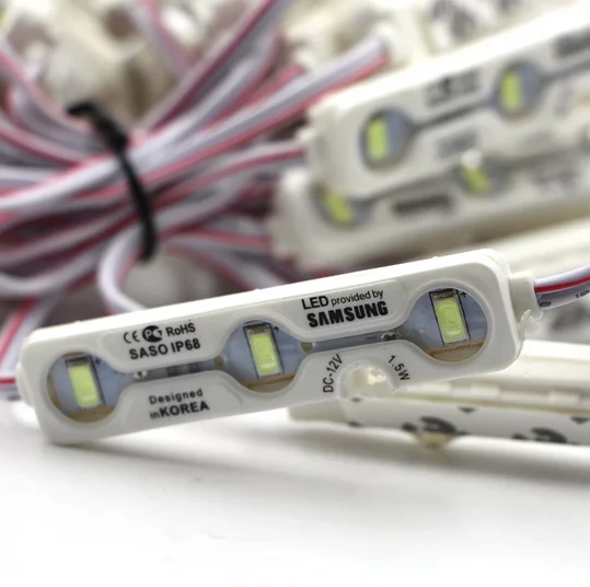 IP68 SMD 5730 5630 Светодиодный модуль освещения рекламы лампа 1,5 Вт 3 светодиода знак задние фонари водонепроницаемый 12 В белый Чип SAMSUNG
IP68 SMD 5730 5630 Светодиодный модуль освещения рекламы лампа 1,5 Вт 3 светодиода знак задние фонари водонепроницаемый 12 В белый Чип SAMSUNG