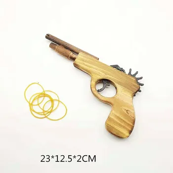 Wooden Rubber Band Pistol Elastic Number 13 Small Double Tube Wooden Piece Craft Short Guns Nostalgia Toys Arts and Crafts
Wooden Rubber Band Pistol Elastic Number 13 Small Double Tube Wooden Piece Craft Short Guns Nostalgia Toys Arts and Crafts