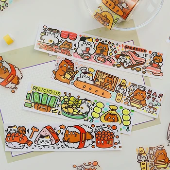 yoofun Cute Cartoon Washi Tape Transparent PET Decor Masking Tape Scrapbooking Bullet Journaling Diy Tape Label Sticker
yoofun Cute Cartoon Washi Tape Transparent PET Decor Masking Tape Scrapbooking Bullet Journaling Diy Tape Label Sticker
