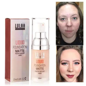 20ml Nude Base Matte Cushion Foundation Waterproof Cream BB Makeup Coverage Concealer CC Foundation Long-lasting Face Full Y1B1
20ml Nude Base Matte Cushion Foundation Waterproof Cream BB Makeup Coverage Concealer CC Foundation Long-lasting Face Full Y1B1