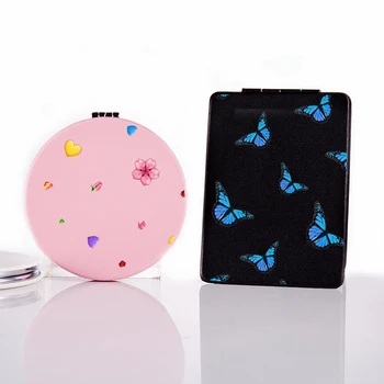 CuteButterfly Portable Folding Makeup Mirror with Double Side for Girl Flower Magnifying Compact Cosmetic Vanity Pocket Mirrors
CuteButterfly Portable Folding Makeup Mirror with Double Side for Girl Flower Magnifying Compact Cosmetic Vanity Pocket Mirrors