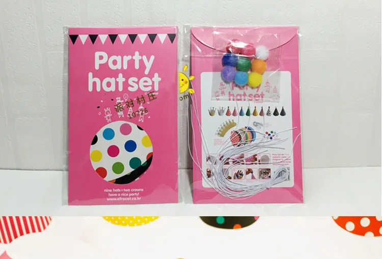 2 crown hats uses: childrens party decoration, kindergarten