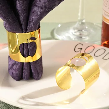 6/PCS simple modern tabletop decoration hollow out Apple model western napkin ring dinner button hotel room dining napkin button
6/PCS simple modern tabletop decoration hollow out Apple model western napkin ring dinner button hotel room dining napkin button