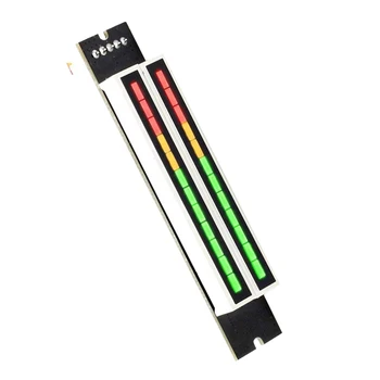Small volume Dual 12 Level Indicator Module Light Speed Adjustable VU Audio Music Meter 7 * green + 2 * orange + 3 * red
Small volume Dual 12 Level Indicator Module Light Speed Adjustable VU Audio Music Meter 7 * green + 2 * orange + 3 * red