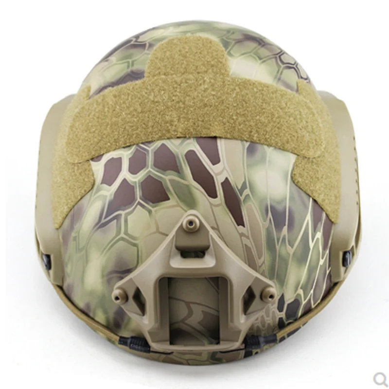

Sports Tactical MH Special Forces Helmet Real Person CS Outdoor Field Anti Riot AAd Anti Impact Camouflage Equipment