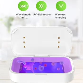 Multifunctional Sterilization Box UVC Ultraviolet Disinfection Mites Clean Mask Phone Germicidal UV Sterilizer
Multifunctional Sterilization Box UVC Ultraviolet Disinfection Mites Clean Mask Phone Germicidal UV Sterilizer