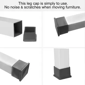 1pcs Anti-slip Chair Leg Floor Protectors Chair Table Square Leg Caps Feet Black Chair Leg Stool Cube Covers Furniture I0M2
1pcs Anti-slip Chair Leg Floor Protectors Chair Table Square Leg Caps Feet Black Chair Leg Stool Cube Covers Furniture I0M2
