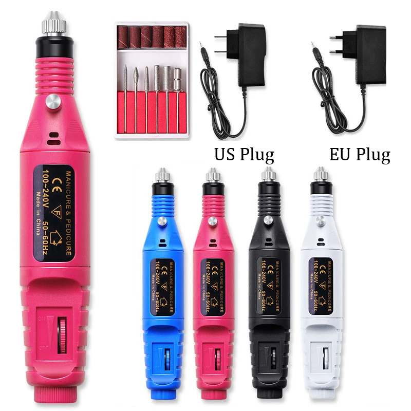 1 Set Electric Nail Drill Machine Manicure Machine Pedicure Drill Set Portable Ceramic Nail File Drill Equipment Tools Kit
1 Set Electric Nail Drill Machine Manicure Machine Pedicure Drill Set Portable Ceramic Nail File Drill Equipment Tools Kit