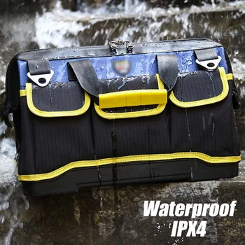 Waterproof Tool Bag Electrician Tools Carpentry Hardware Repair Portable Storage Organizers Box Work Spanner Toolbox Kitbag
Waterproof Tool Bag Electrician Tools Carpentry Hardware Repair Portable Storage Organizers Box Work Spanner Toolbox Kitbag