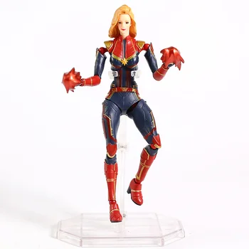 Revoltech Marvle Captain Marvel Carol Danvers PVC Action Figure Collectible Model Toy
Revoltech Marvle Captain Marvel Carol Danvers PVC Action Figure Collectible Model Toy