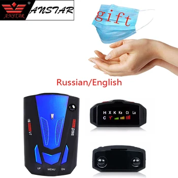 ANSTAR Car Radar Detector Auto Vehicle Speed Voice Alert Mobile Antiradar English Russian Alarm 16 Band LED Display Anti Radar
ANSTAR Car Radar Detector Auto Vehicle Speed Voice Alert Mobile Antiradar English Russian Alarm 16 Band LED Display Anti Radar
