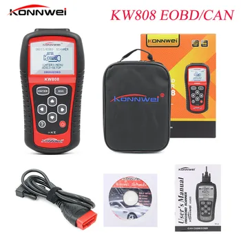 KONNWEI KW808 EOBD/CAN OBD2 Auto Diagnostic Scanner Universal OBD Car Code Reader Detection Decoder Diagnostic Auto Scan tool
KONNWEI KW808 EOBD/CAN OBD2 Auto Diagnostic Scanner Universal OBD Car Code Reader Detection Decoder Diagnostic Auto Scan tool