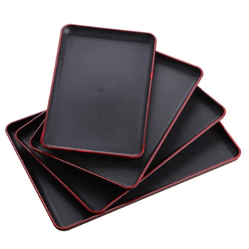 Serving Tray Rectangular Plastic Tray Food Serving Trays Anti-slip Scratch-resistant HY99
Serving Tray Rectangular Plastic Tray Food Serving Trays Anti-slip Scratch-resistant HY99
