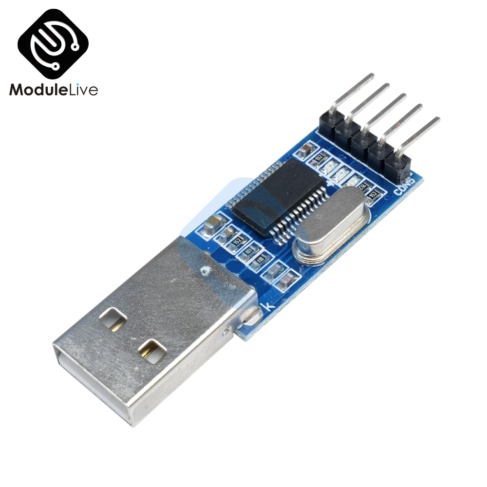 Программатор микроконтроллера USB к TTL / TTL/STC/PL2303 in nine Upgrade plate с прозрачной крышкой