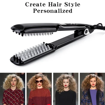 Fluffy Hair Volumizing Iron Straightening Flat Iron Digital LCD Screen Display Electric Fast Hair Waving Flat Iron Styling Tools
Fluffy Hair Volumizing Iron Straightening Flat Iron Digital LCD Screen Display Electric Fast Hair Waving Flat Iron Styling Tools