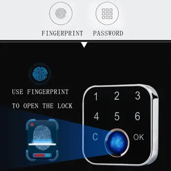 G16 Smart Fingerprint Password Keyless Lock for Drawer Wardrobe Cabinet Box Security Lock
G16 Smart Fingerprint Password Keyless Lock for Drawer Wardrobe Cabinet Box Security Lock