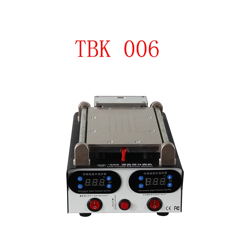 TBK 006 2 in 1 Frame Repair Separator Machine + LCD Separator Machine for IPhone frame separate for samsung lcd separate
TBK 006 2 in 1 Frame Repair Separator Machine + LCD Separator Machine for IPhone frame separate for samsung lcd separate