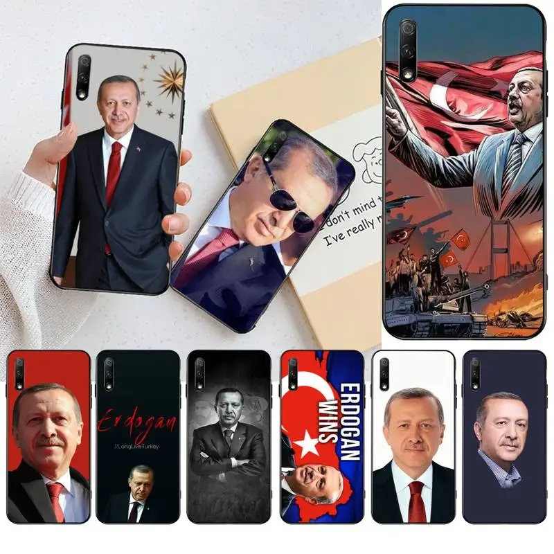 CUTEWANAN President Turkey Recep Tayyip Erdogan Shell Phone Case for Huawei Honor 30 20 10 9 8 8x 8c v30 Lite view pro | Мобильные