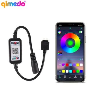 DC12V 24V RGB Bluetooth Led Controller APP RGB Music Controller For Led Strip Light 5050 2835 4Pin 5V-24V Mini RGB Controller
DC12V 24V RGB Bluetooth Led Controller APP RGB Music Controller For Led Strip Light 5050 2835 4Pin 5V-24V Mini RGB Controller