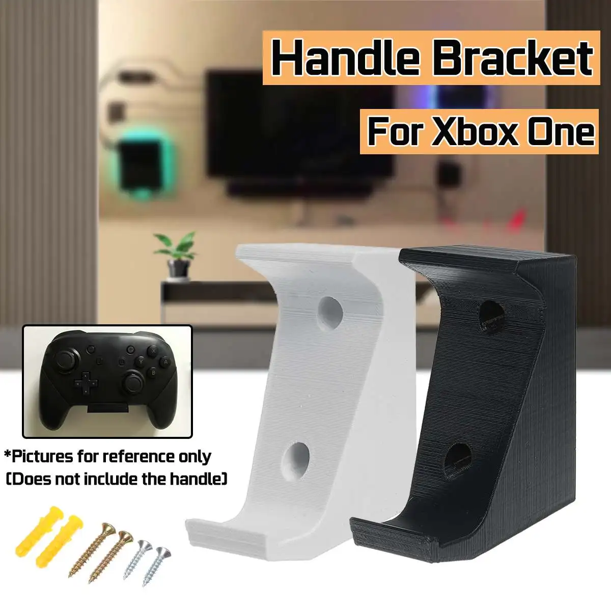 Wall Stand Holder Mount Bracket Dock for XB0X ONE handle Game Wireless Controller Gamepad Handle Base Remark color/random
Wall Stand Holder Mount Bracket Dock for XB0X ONE handle Game Wireless Controller Gamepad Handle Base Remark color/random