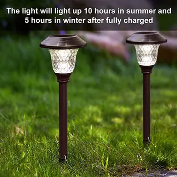 Solar Lights Pathway Outdoor Garden Path Sun Powered Landscape Lighting for Yard Patio Walkway Landscape Spike Path Light
Solar Lights Pathway Outdoor Garden Path Sun Powered Landscape Lighting for Yard Patio Walkway Landscape Spike Path Light