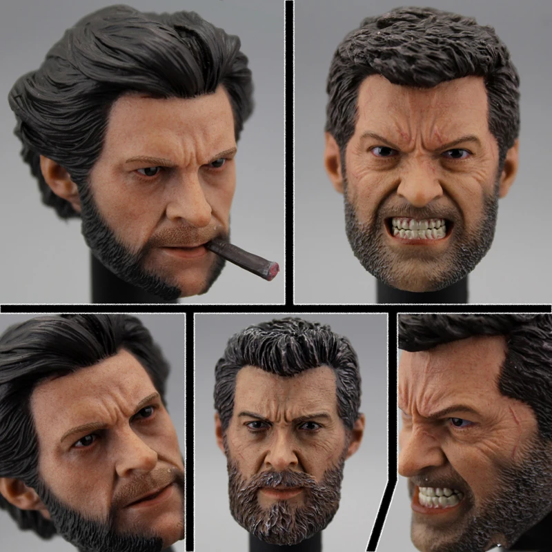 Head Sculpture Model Wolverine 1/6 Scene Soldier Parts LOGAN Hugh Jackman X War Police Young Angry Version
Head Sculpture Model Wolverine 1/6 Scene Soldier Parts LOGAN Hugh Jackman X War Police Young Angry Version