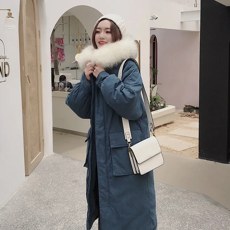 CHIC Cotton Coat Women's 2018 New Style Winter Korean-style Students Thick Coat Mid-length Dongdaemun over-the-Knee Cotton-padde
CHIC Cotton Coat Women's 2018 New Style Winter Korean-style Students Thick Coat Mid-length Dongdaemun over-the-Knee Cotton-padde