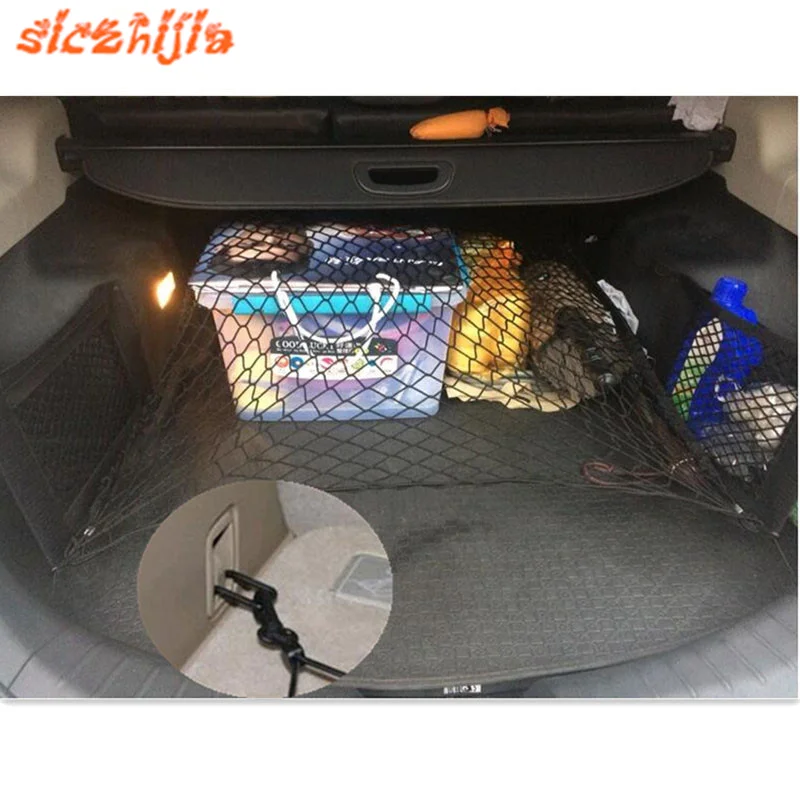 Elastic Rear Trunk Cargo Rack Storage Carrier Net For CL MDX RDX RL TL ZDX