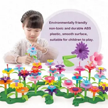 Creative Kid DIY Handicraft Spell Inserted Flower Arrangement Kit Interconnecting Blocks Colorful Various Puzzle Assemble Toy
Creative Kid DIY Handicraft Spell Inserted Flower Arrangement Kit Interconnecting Blocks Colorful Various Puzzle Assemble Toy