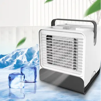 USB air cooler Mini Portable Air Conditioner Humidifier Purifier Light Desktop Air Cooling Fan for Office Home
USB air cooler Mini Portable Air Conditioner Humidifier Purifier Light Desktop Air Cooling Fan for Office Home